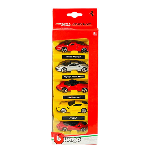 ماکت فلزی bburago ست 5 تایی ferrari