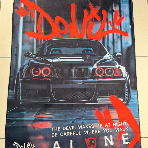 فرش طرح bmw e46 devil