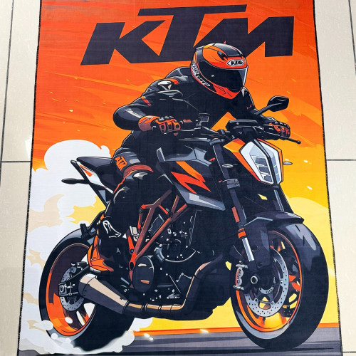 فرش طرح موتور KTM